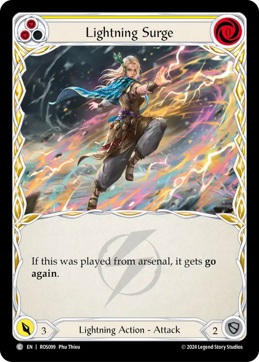Lightning Surge (Yellow) - Foil