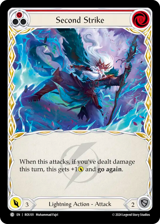 Second Strike (Red) - Non-Foil