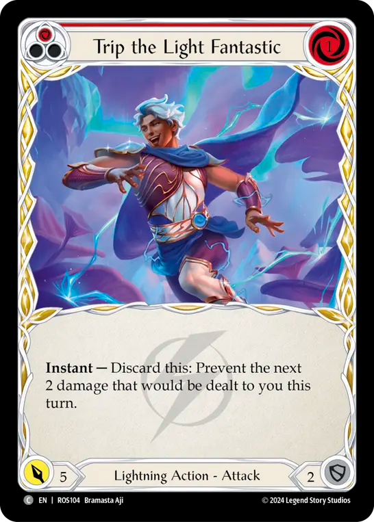 Trip the Light Fantastic (Red) - Foil