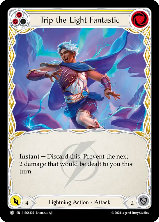 Trip the Light Fantastic (Yellow) - Foil