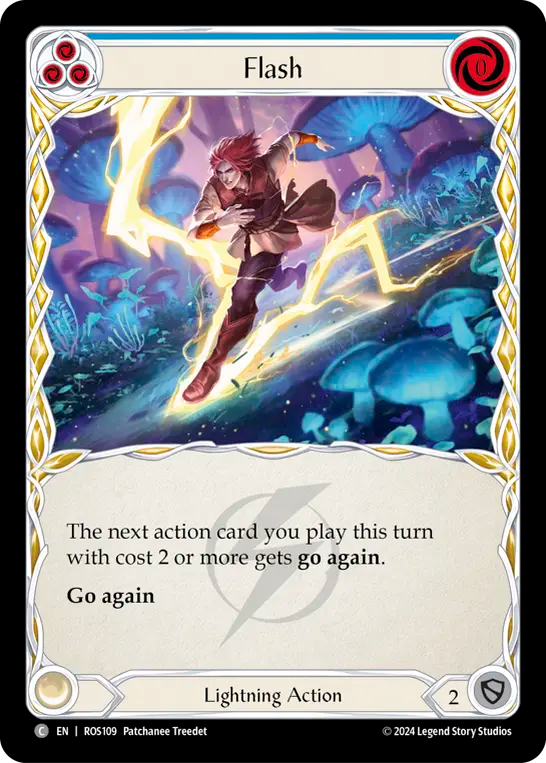 Flash (Blue) - Non-Foil