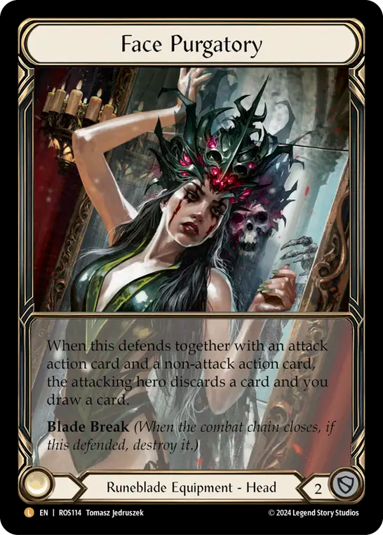 Face Purgatory - Cold-Foil EA