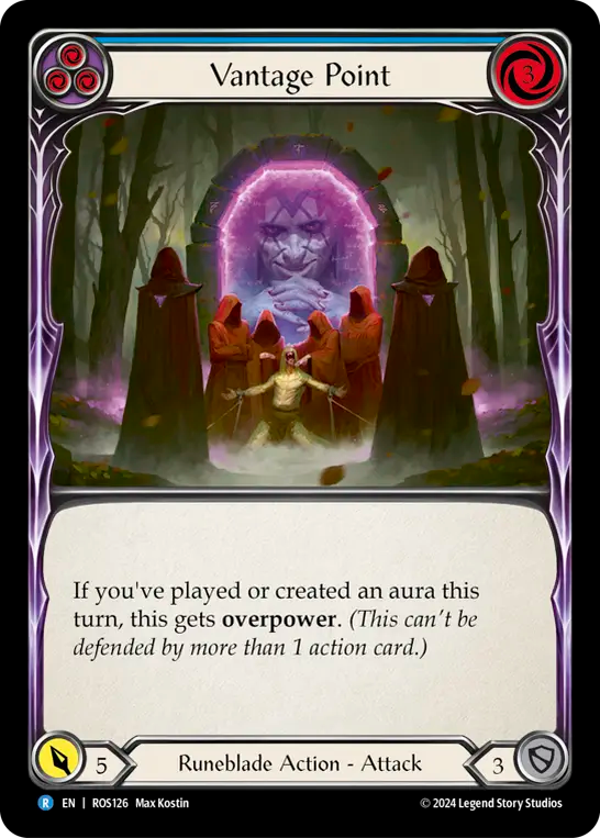 Vantage Point (Blue) - Non-Foil