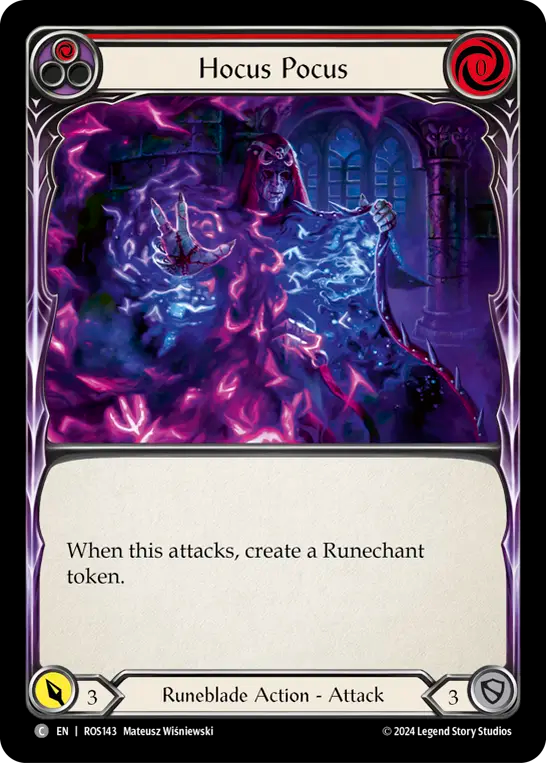 Hocus Pocus (Red) - Non-Foil