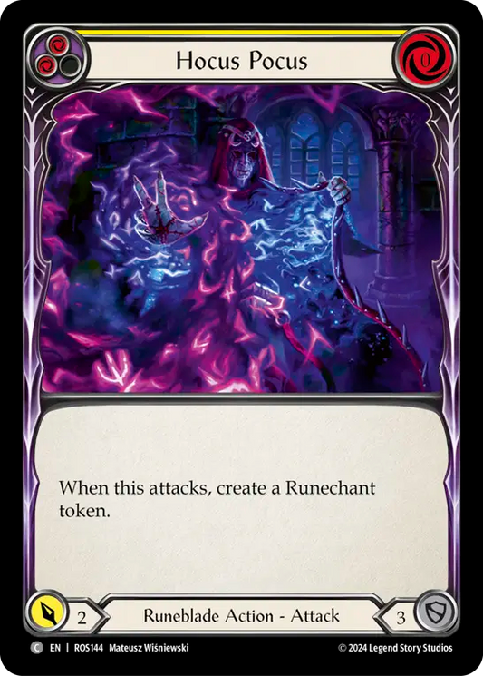 Hocus Pocus (Yellow) - Foil