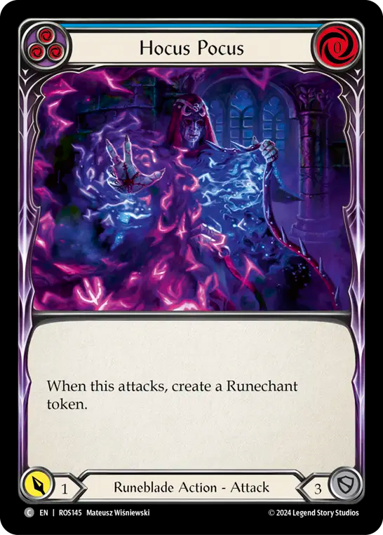 Hocus Pocus (Blue) - Non-Foil