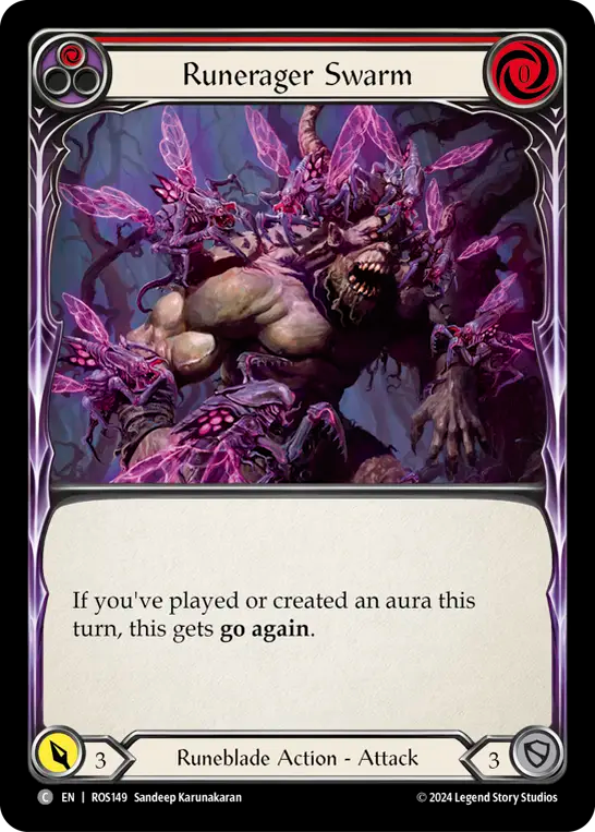 Runerager Swarm (Red) - Non-Foil