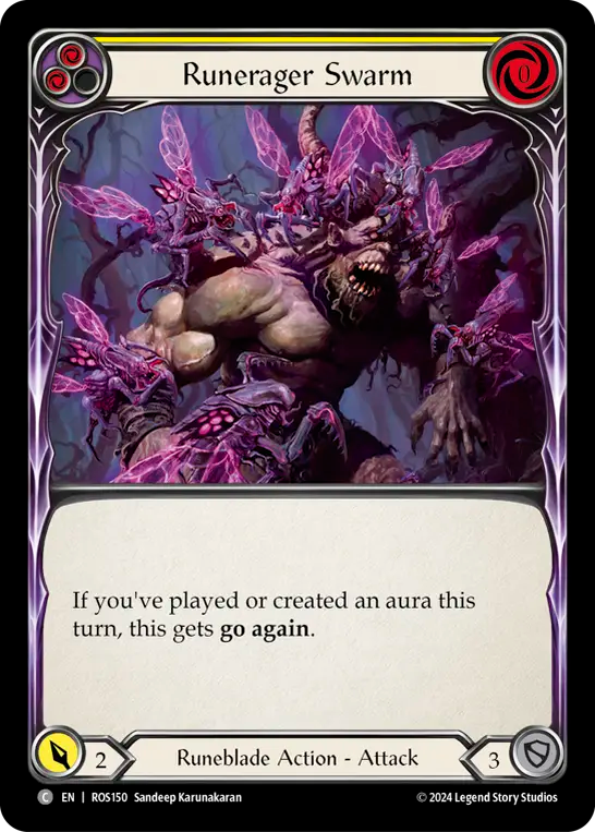 Runerager Swarm (Yellow) - Non-Foil