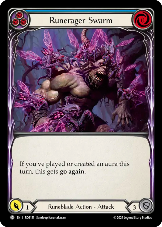 Runerager Swarm (Blue) - Non-Foil