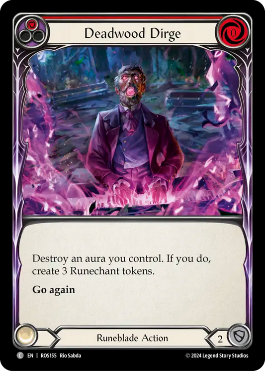 Deadwood Dirge (Red) - Non-Foil