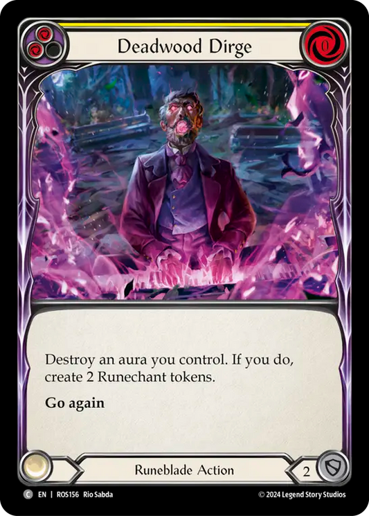 Deadwood Dirge (Yellow) - Foil