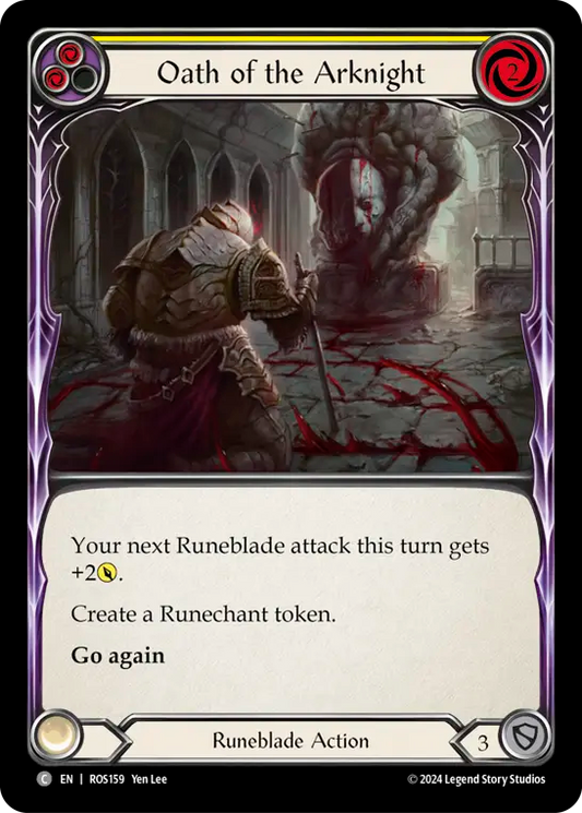 Oath of the Arknight (Yellow) - Foil