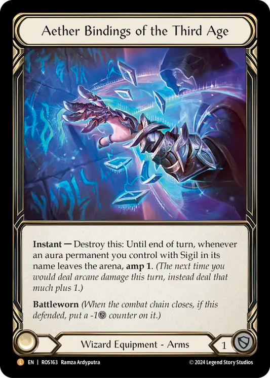 Aether Bindings of the Third Age - Cold-Foil