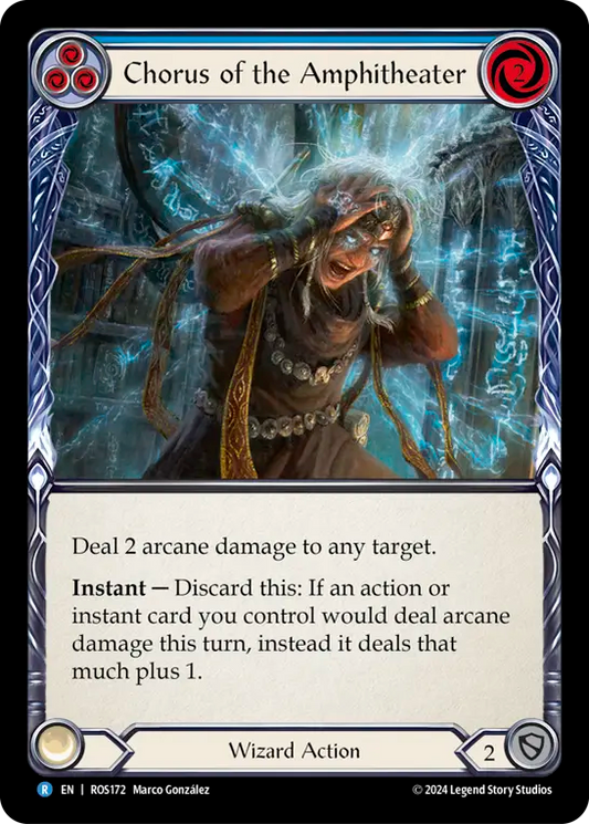 Chorus of the Amphitheater (Blue) - Non-Foil