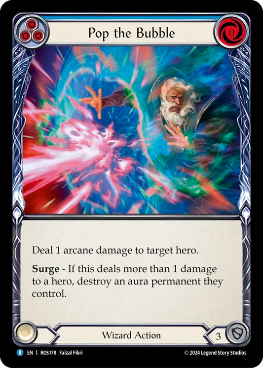 Pop the Bubble (Blue) - Non-Foil