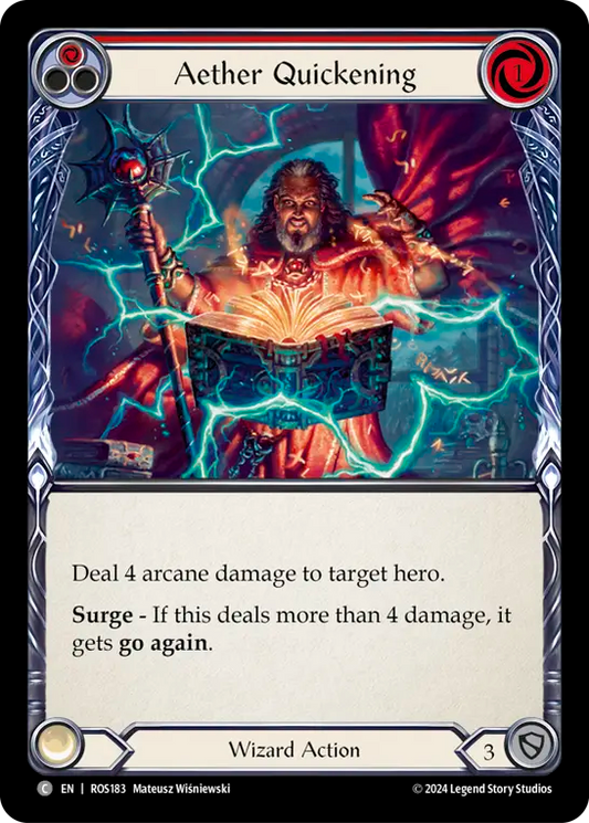 Aether Quickening (Red) - Foil