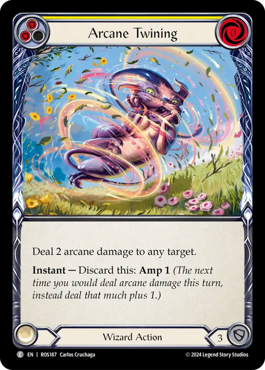 Arcane Twining (Yellow) - Foil