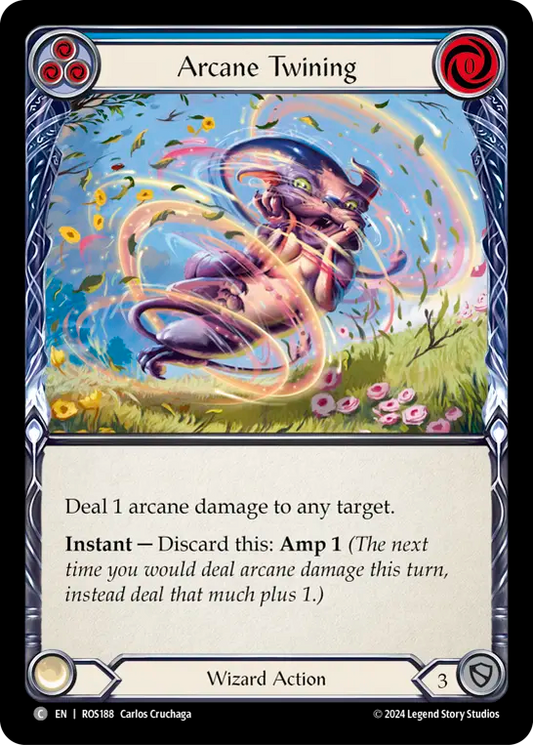 Arcane Twining (Blue) - Non-Foil