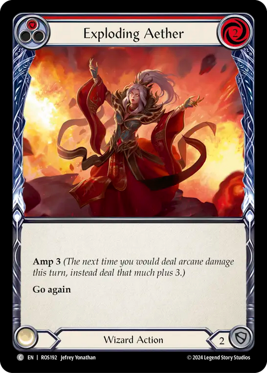 Exploding Aether (Red) - Non-Foil
