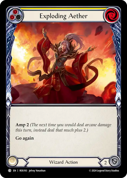 Exploding Aether (Yellow) - Non-Foil
