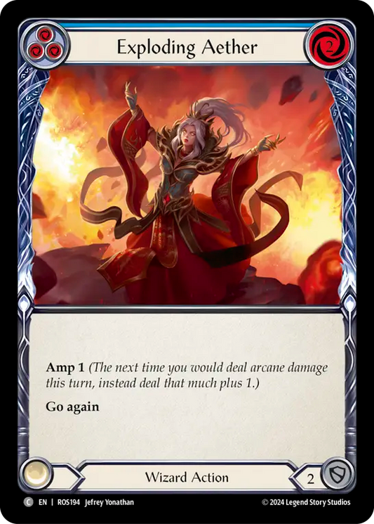 Exploding Aether (Blue) - Non-Foil