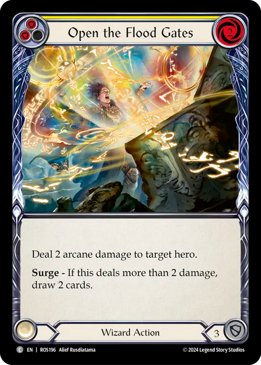 Open the Flood Gates (Yellow) - Non-Foil