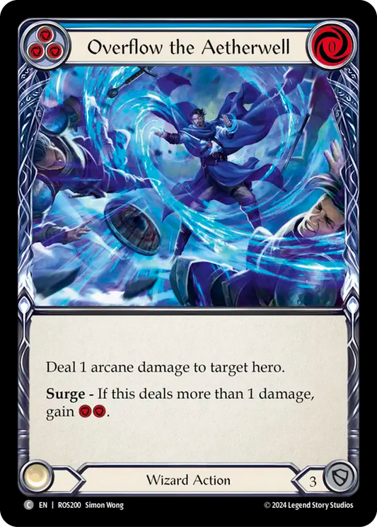Overflow the Aetherwell (Blue) - Non-Foil