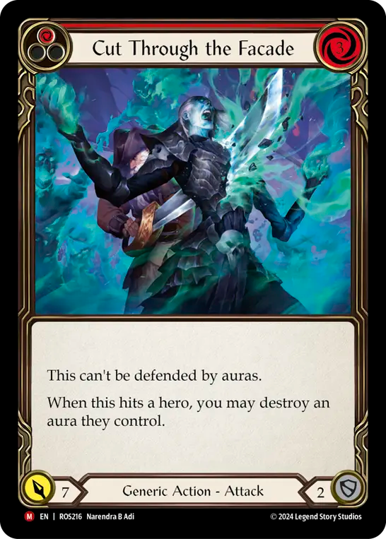 Cut Through the Facade - Non-Foil