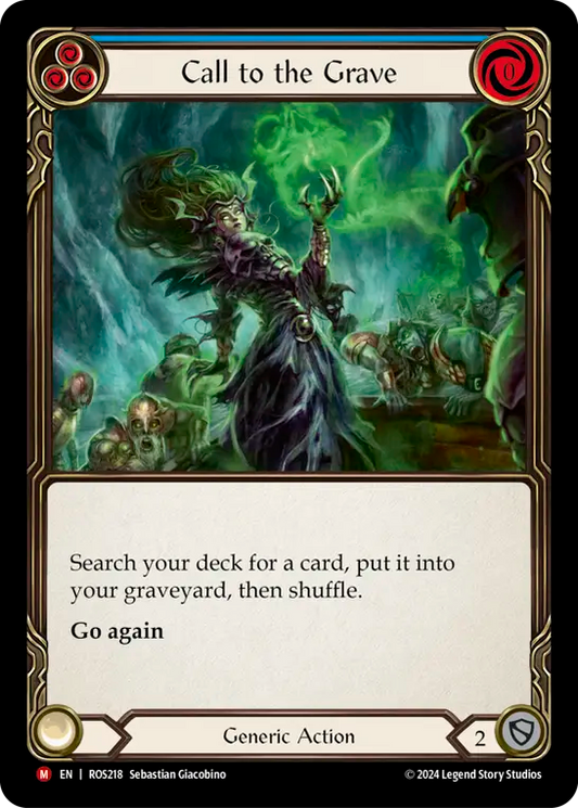 Call to the Grave - Foil