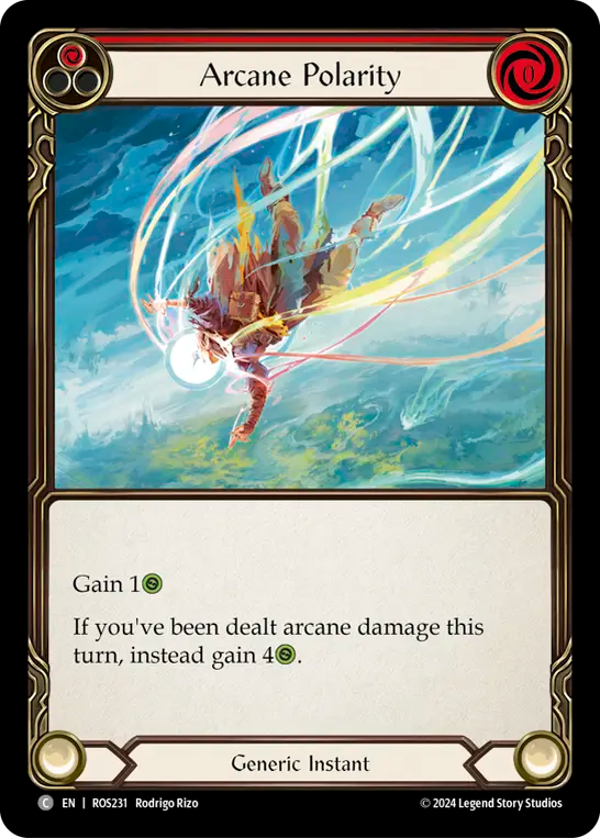 Arcane Polarity (Red) - Foil
