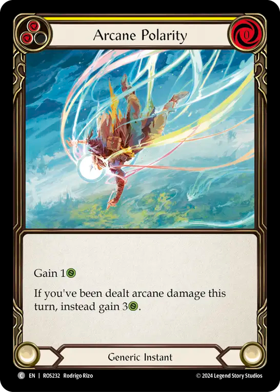 Arcane Polarity (Yellow) - Non-Foil