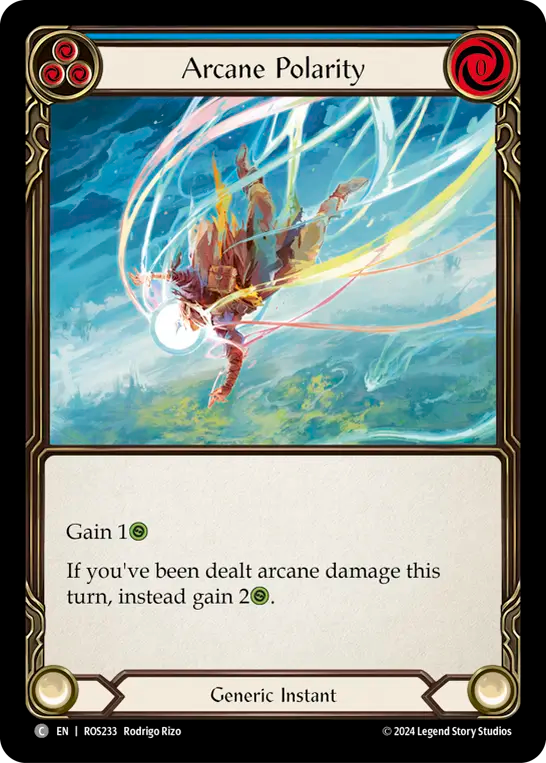 Arcane Polarity (Blue) - Non-Foil