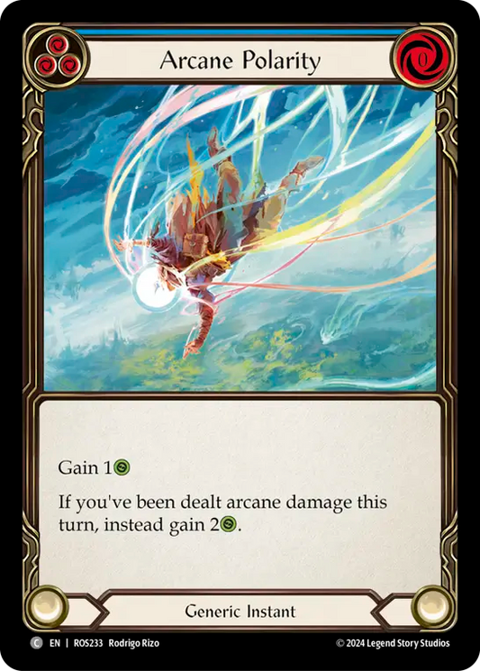 Arcane Polarity (Blue) - Foil