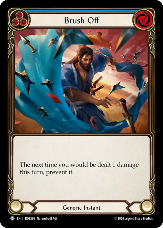 Brush Off (Blue) - Non-Foil