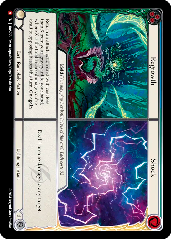 Regrowth // Shock - Non-Foil