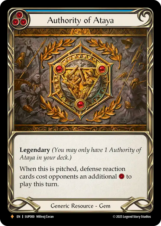 Authority of Ataya - Foil