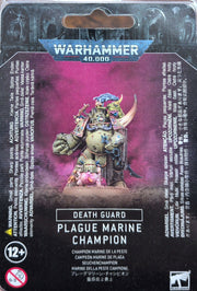 Death Guard - Plague Marine Champion