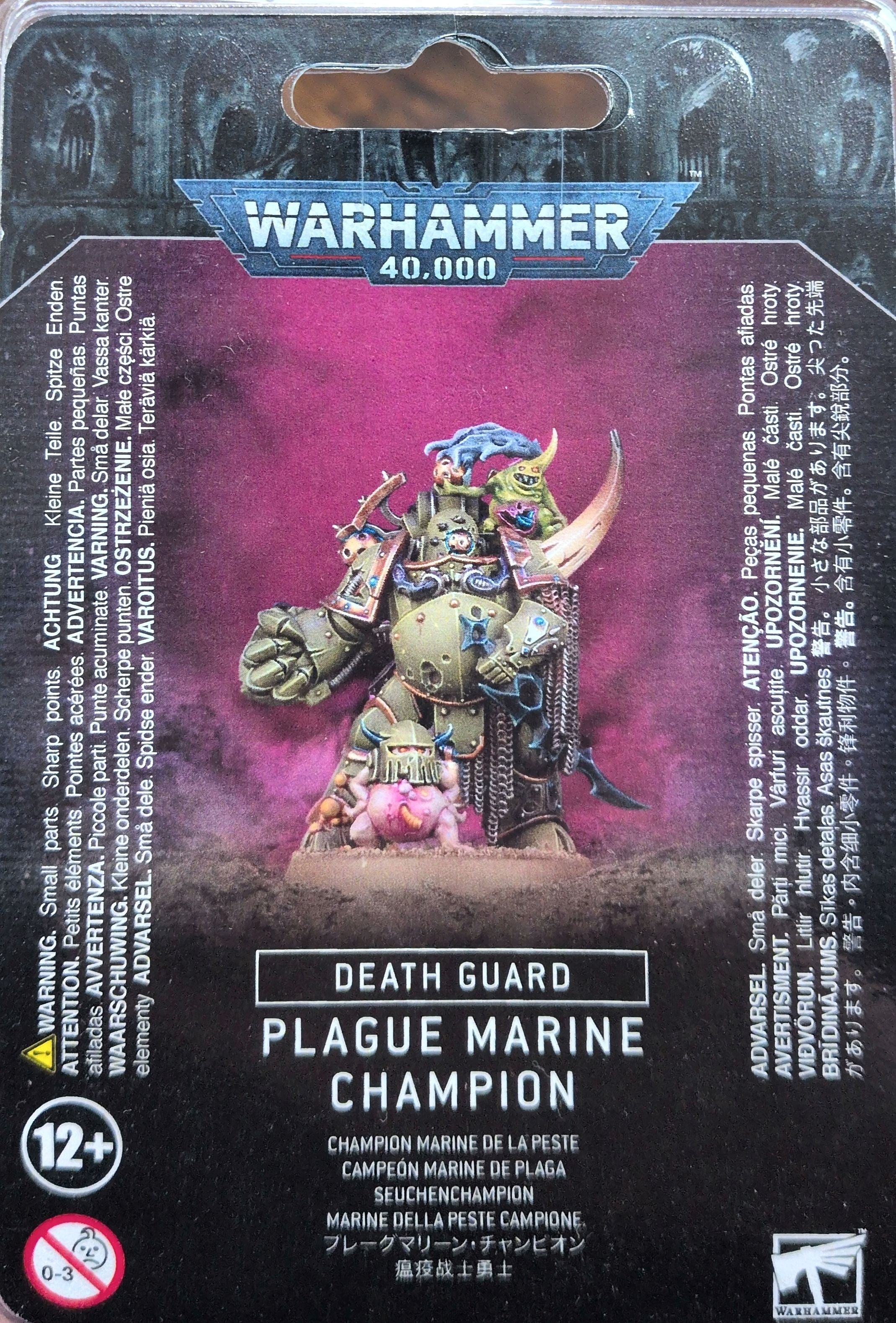Death Guard - Plague Marine Champion