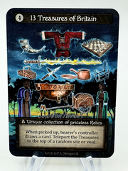 Arthurian Legends - 13 Treasures of Britian - Foil