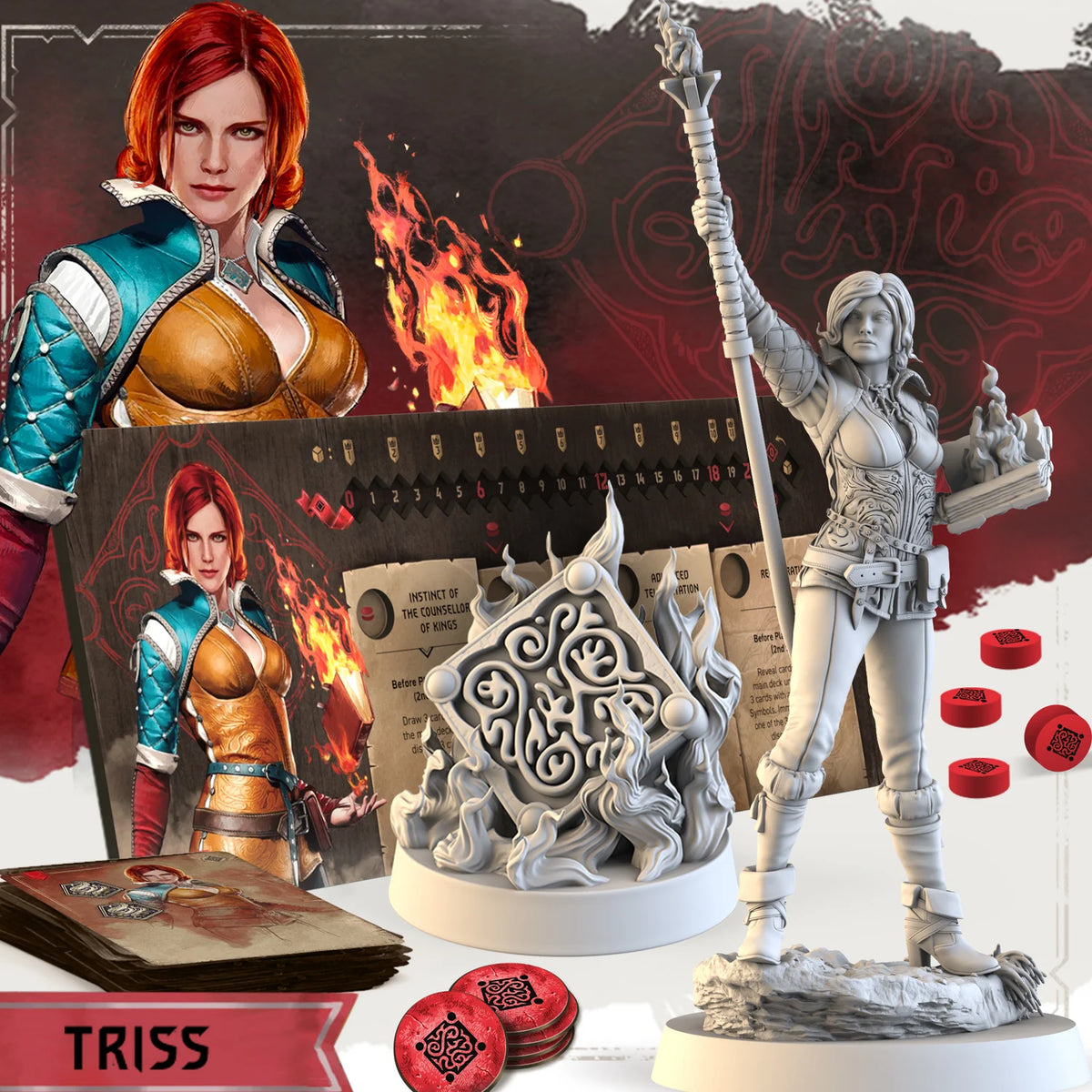Board Game - The Witcher: Path of Destiny - Triss & A Grain of Truth