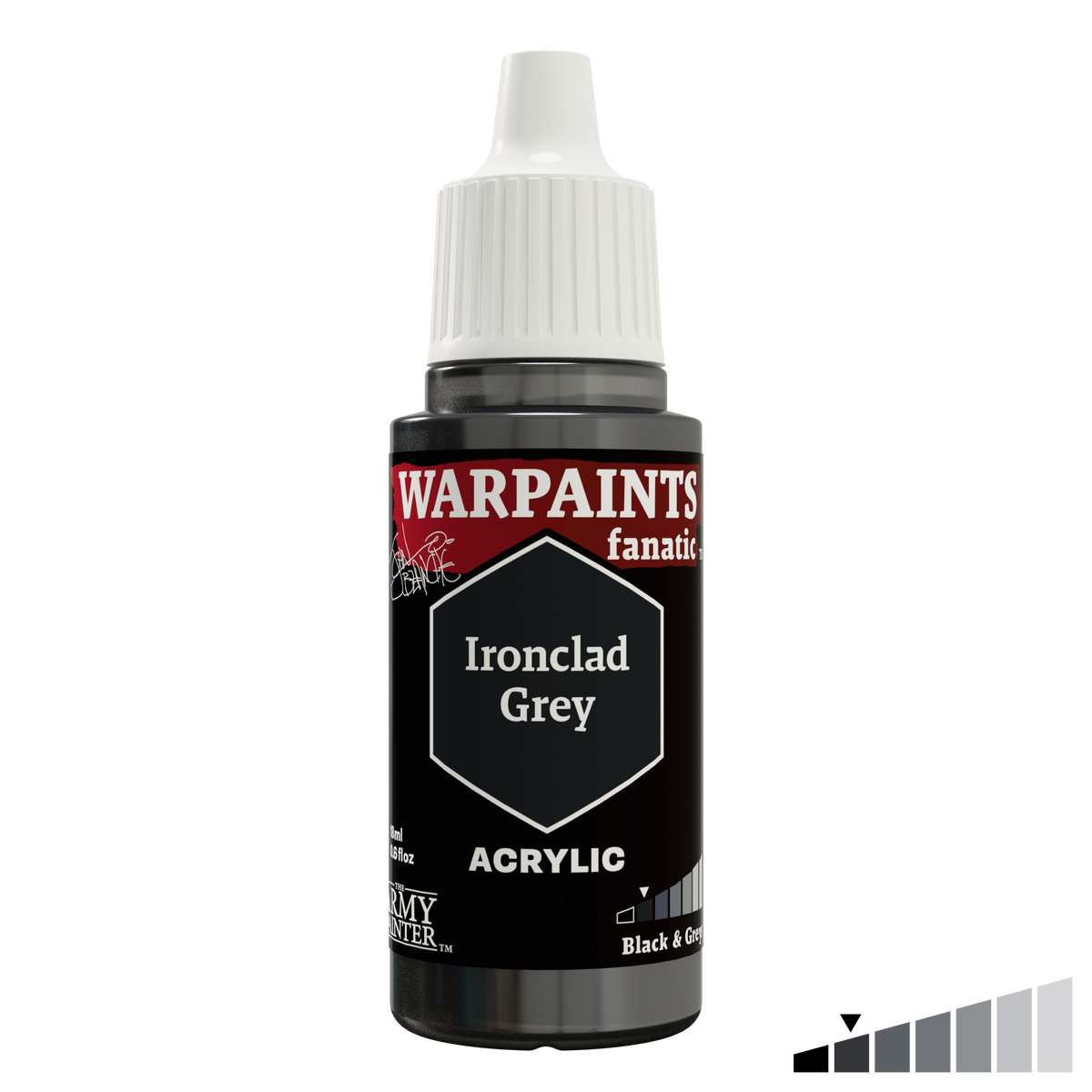 The Army Painter: Masterclass: John Blanche 18ml - Ironclad Grey