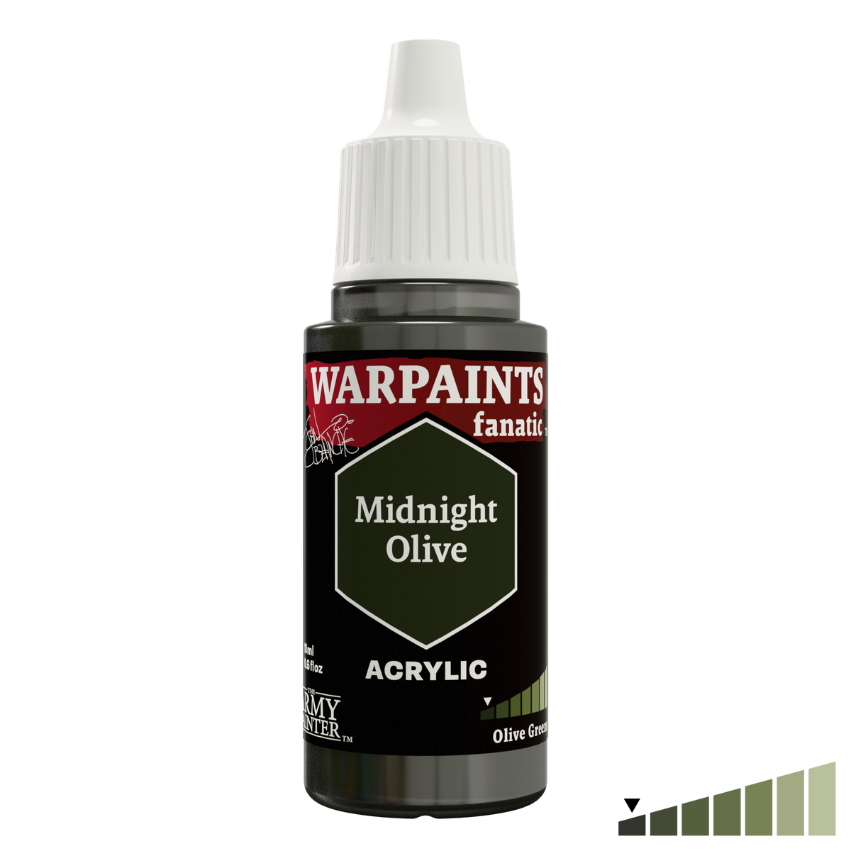 The Army Painter: Masterclass: John Blanche 18ml - Midnight Olive