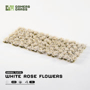 Gamers Grass: Grass Tufts Flowers & Shrubs - White Rose Flowers