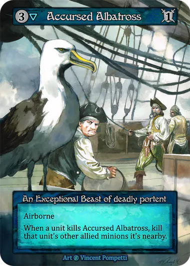 Beta - Accursed Albatross - Foil