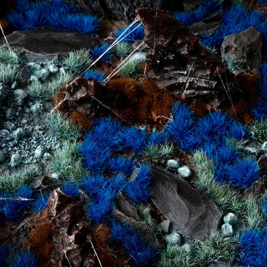 Gamers Grass: Alien Tufts - Blue