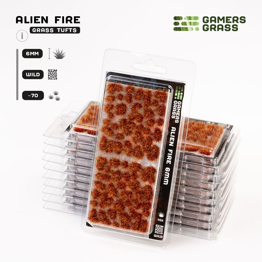 Gamers Grass: Alien Tufts - Fire
