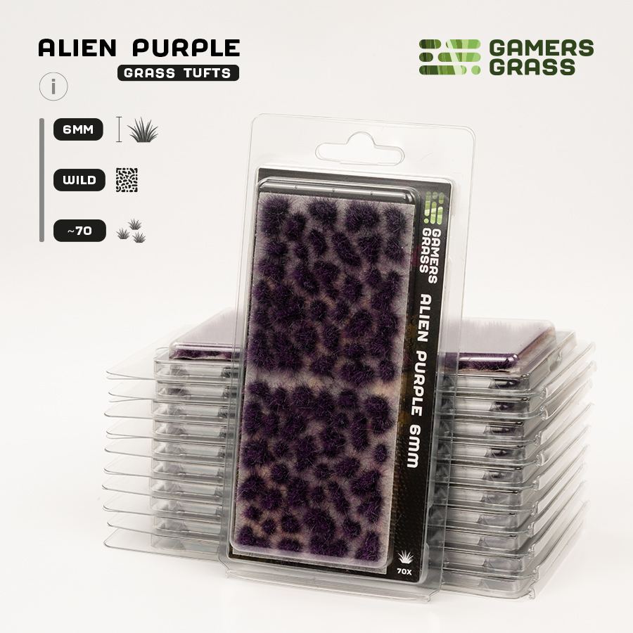Gamers Grass: Alien Tufts - Purple