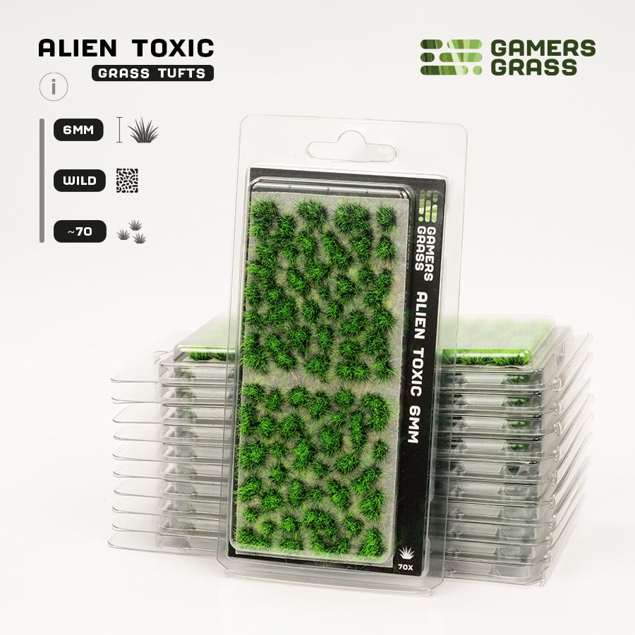 Gamers Grass: Alien Tufts - Toxic
