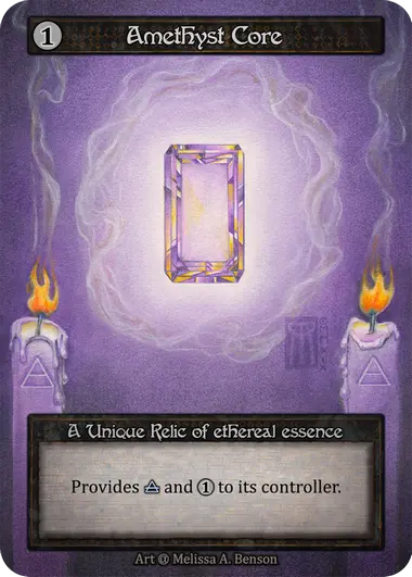 Alpha - Amethyst Core - Foil