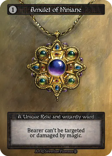 Amulet of Niniane - Foil